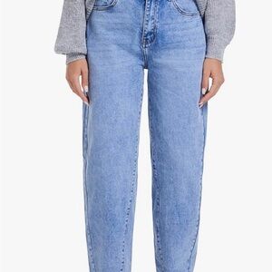 NWT Guaile Barrel Sky Blue Women's Jeans Sz 12
